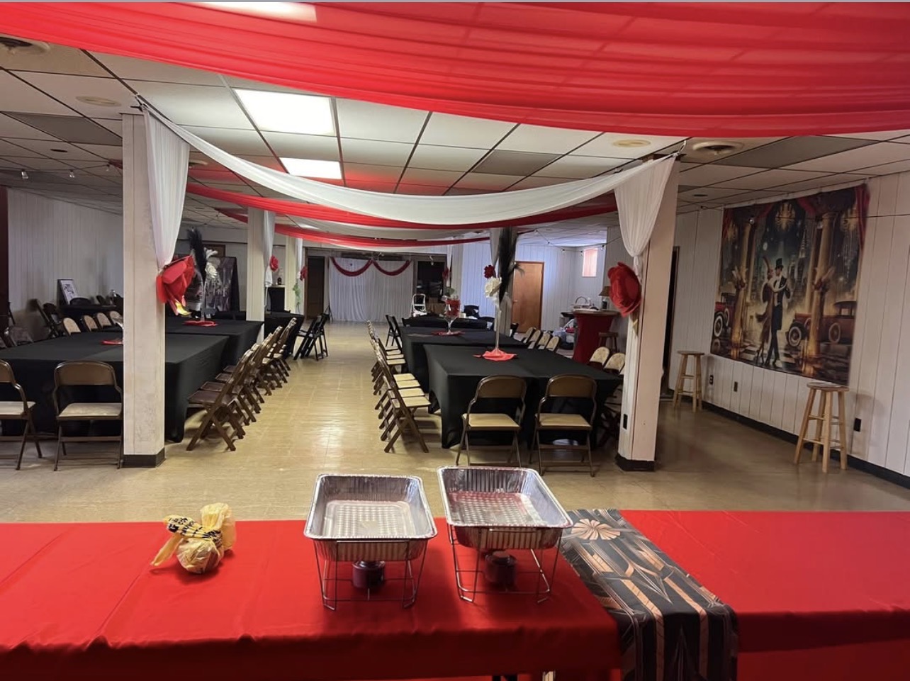 Marella Hall arranged for dining and entertainment
